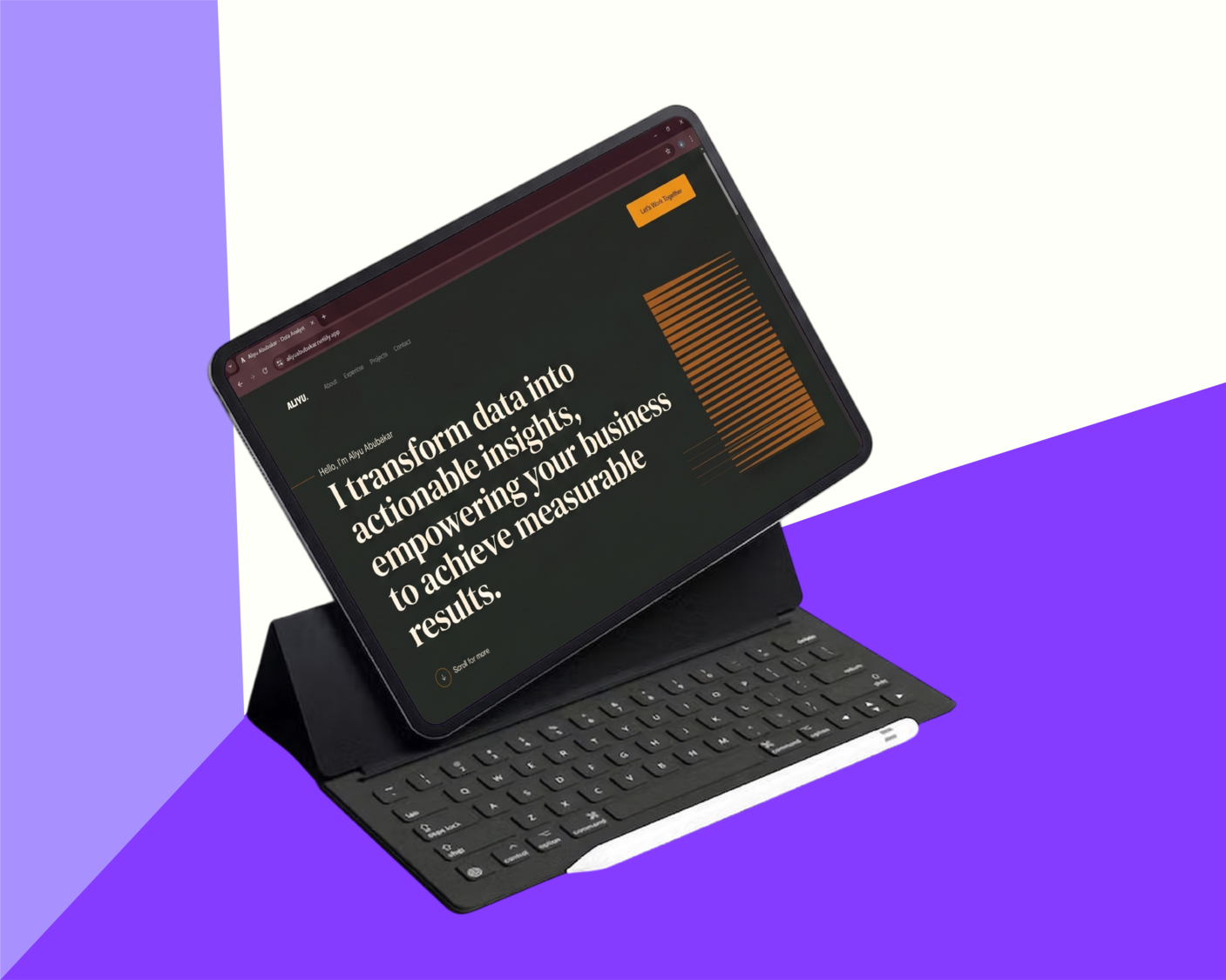 Abubakar portfolio website